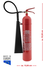 Preview: Gloria KS5ST, CO2 Feuerlöscher 5kg Kohlendioxid